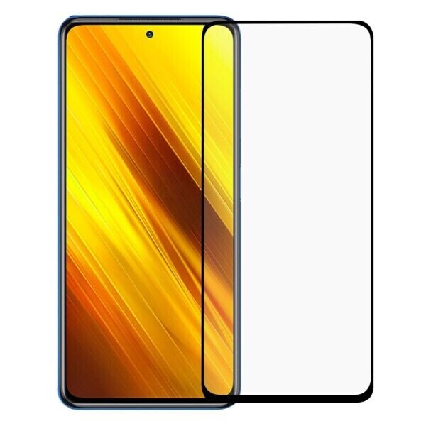 

Защитное стекло Deexe Full Glue Coverage для Xiaomi Poco X3 - Black