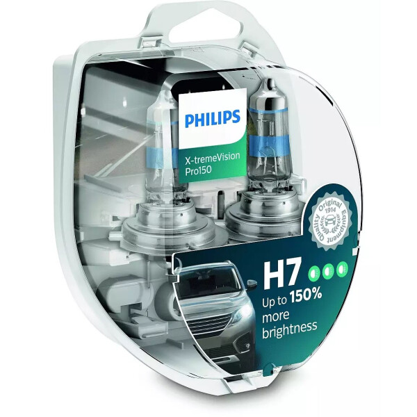 

Автолампа PHILIPS 12972XVPS2 H7 55W 12V X-tremeVision Pro150 +150%