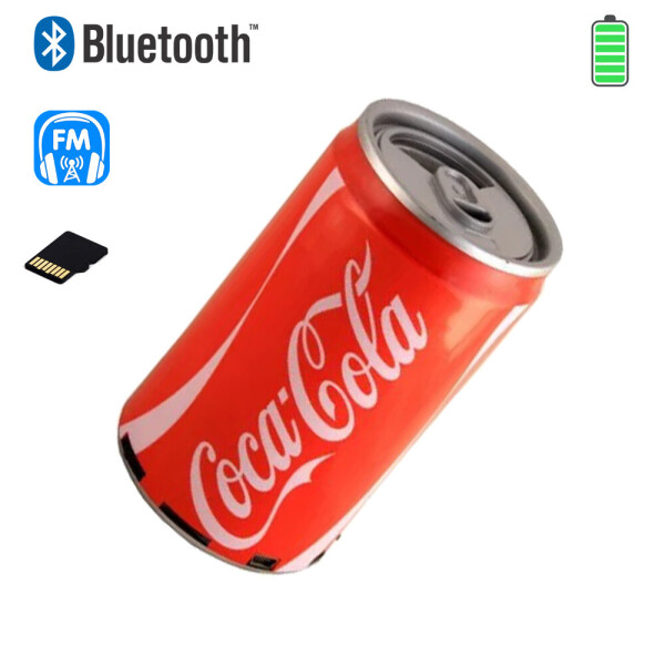

Портативный мини-динамик Ukc Coca Cola с MP3 плеером FM-Радио беспроводная USB