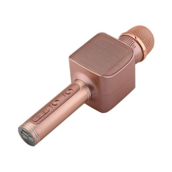 

Беспроводной Bluetooth микрофон для караоке Kronos YS-68 Розовое Золото (od-1316)