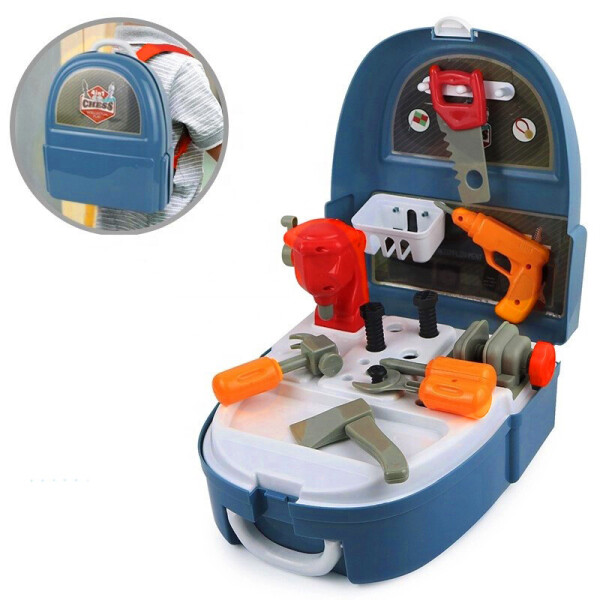 

Игровой набор - портфель строителя WORKER TOOLS 7F704 набор детских инструментов