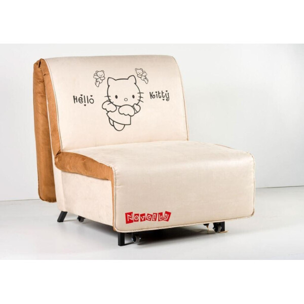 

Кресло кровать Novelty 03 80, бежевый принт Hello Kitty