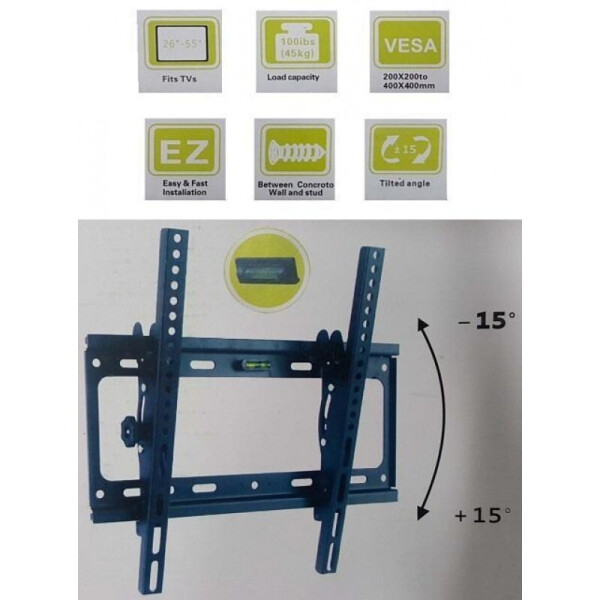 

Настенное крепление кронштейн для телевизора LED LCD PDP 26-55 дюймов