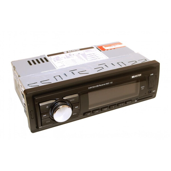 

Магнитола BAXSTER BSF-132 RED (без диска)