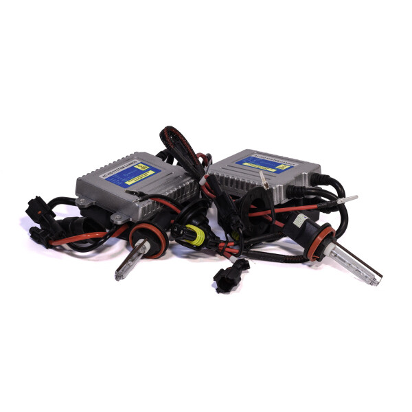 

Комплект ксенона КВАНТ PRO H11 ceramic 5000К 12v блоки AC с обманкой