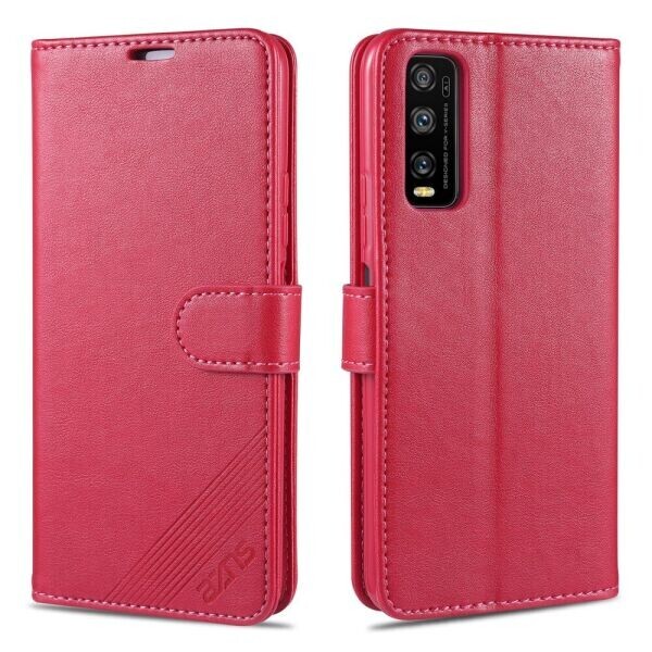 

Чехол AZNS Wallet Case для VIVO Y20 - Red