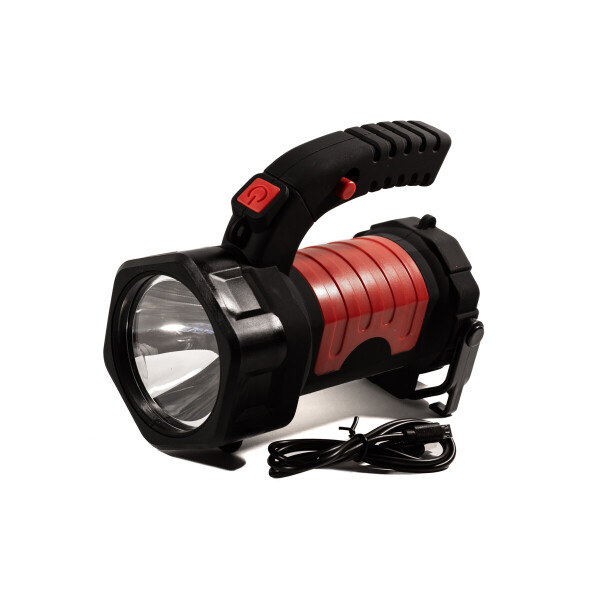 

Фонарь ручной аккумаляторный AllLight XH-ST02R двухрежимный + регулировка ручки