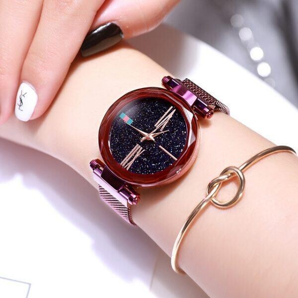 

Женские часы Starry Sky Watch темное золото