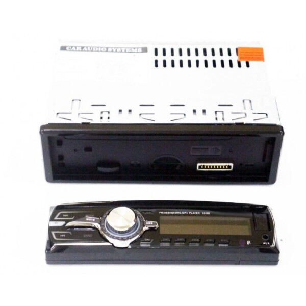 

Автомагнитола 1DIN MP3 3228D Bluetooth с RGB подсветкой сьемная панель