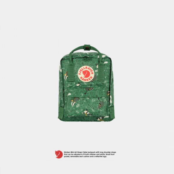 

Рюкзак Fjallraven Kanken Mini Art Green Fable Зеленый