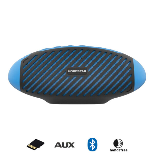 

Портативная Bluetooth колонка Hopestar P5 беспроводная влагозащищенная аккустическая стереосистема Синий