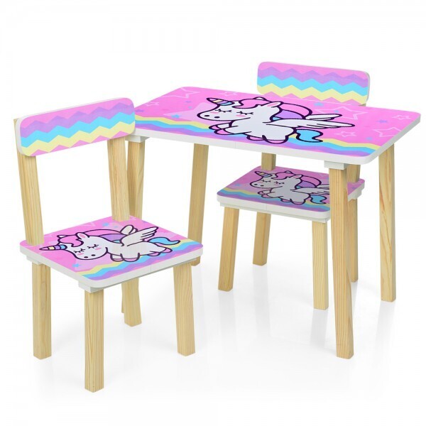 

Столик Bambi Unicorn 501-65 Pink