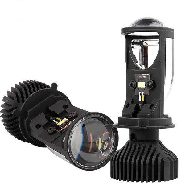 

Комплект светодиодных линз HeadLight Y6D BI-LED H4 25/35W mini