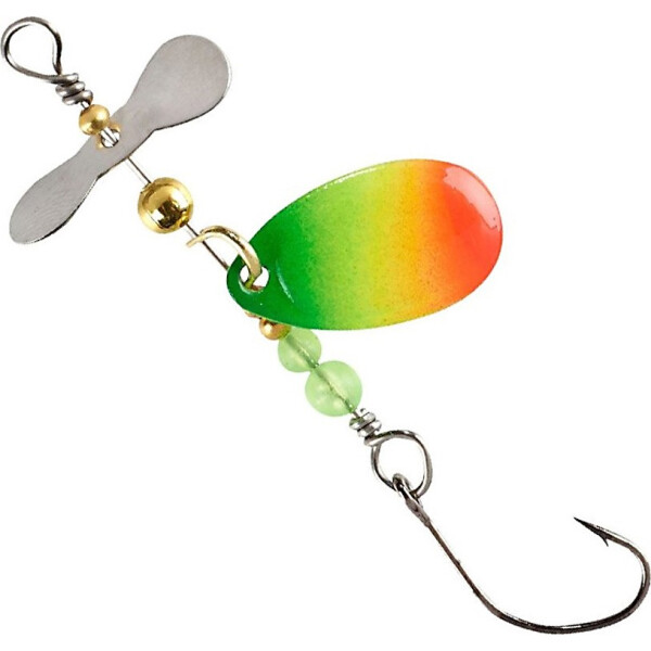 

Блесна-вертушка c пропеллером Balzer Prop & Spin Spinner 2.5гр. rainbow (16046 105)