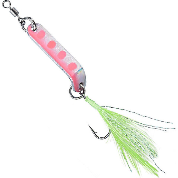 

Блесна-колебалка Balzer Aggressor Trout spoon один.крючок 3см 2.5гр. pink (16013 525)