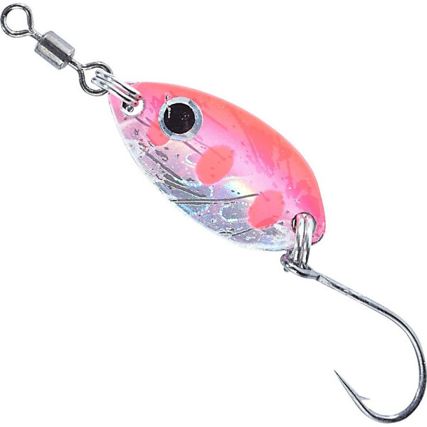 

Блесна-колебалка Balzer Trout Attack spoon "LEAF" один.крючок 1.5гр. pink (16013 520)
