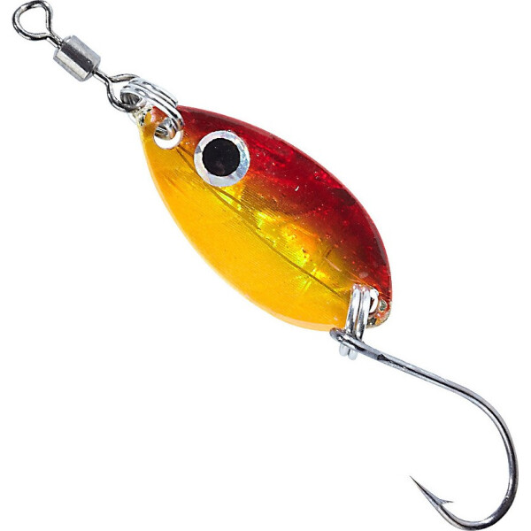 

Блесна-колебалка Balzer Trout Attack spoon "LEAF" один.крючок 1.5гр. red-orange (16013 320)