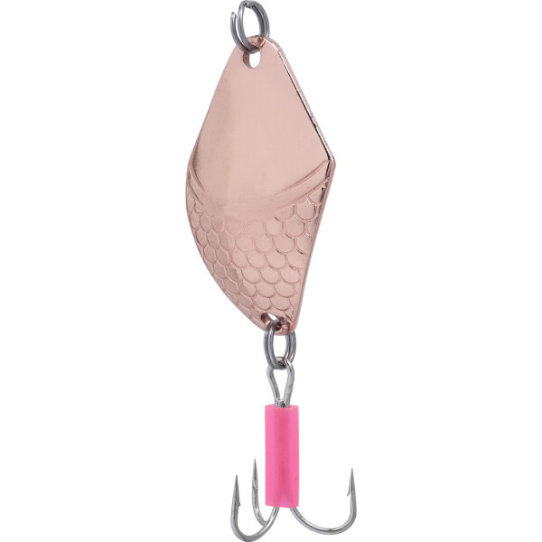 

Блесна-колебалка Mikado Frog № 2 22гр 5.3см copper (PMB-WFR-22-M)