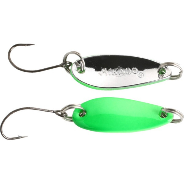 

Блесна-колебалка Mikado Ice Spoon 2.4см 2.5гр green fluo-silver (PMB-I01-2.5-FS)