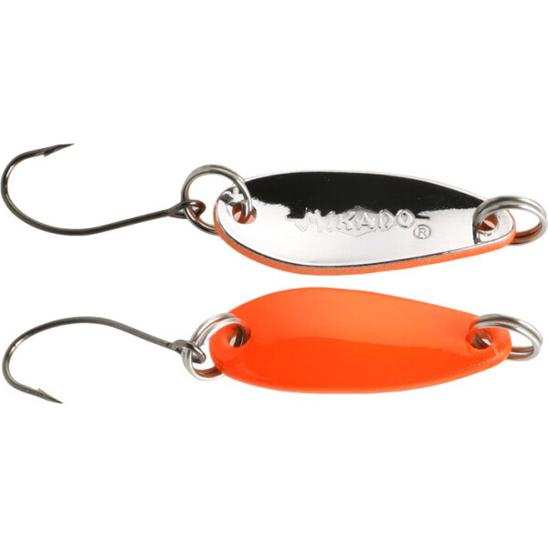 

Блесна-колебалка Mikado Ice Spoon 2.4см 2.5гр orange-silver (PMB-I01-2.5-OS)