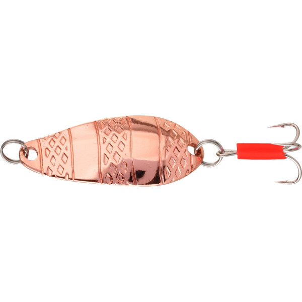 

Блесна-колебалка Mikado Stripe № 2 16гр 5.8см copper (PMB-WSE-16-M)