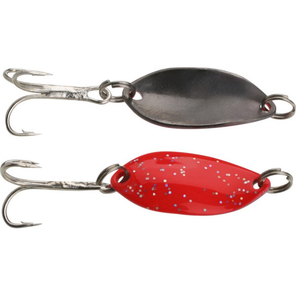 

Блесна-колебалка Mikado Trout Campione Mini 1.4гр 2.2см red glitter/black (PMB-WTC-RB)