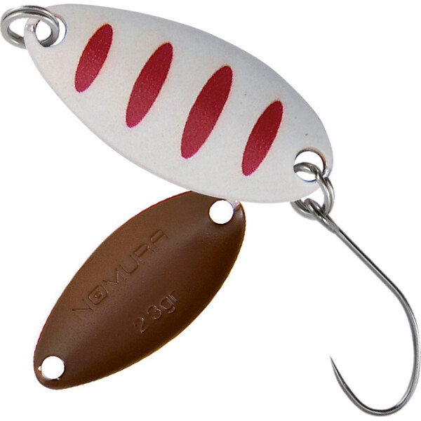 

Блесна-колебалка Nomura Isei Sue Spoon 2,3гр. White Red Stripes (NM46270123)