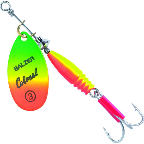 

Блесна-вертушка Balzer Colonel Classic Red/Green/Yellow 5гр. (13062 005)