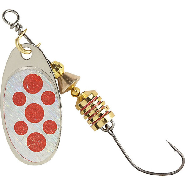 

Блесна-вертушка Balzer Colonel Z Single Hook Red Spot 4гр. (13094 004)