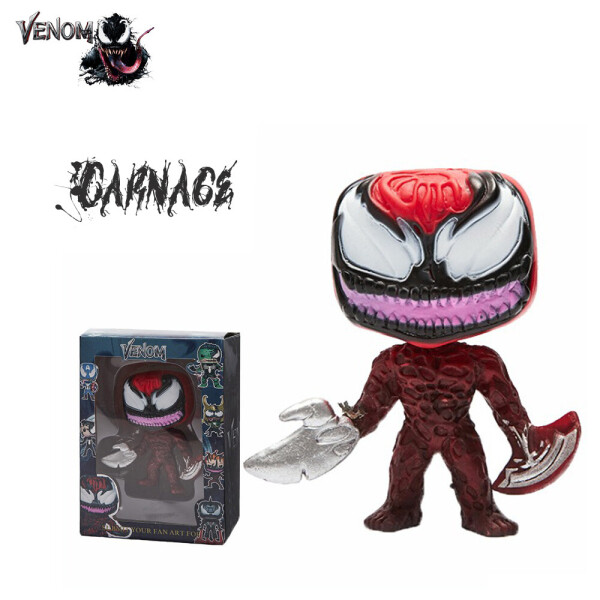 

Фигурка Funko POP VENOM YM290-361 Carnage высота 10 см ПВХ экшн кукла и модель
