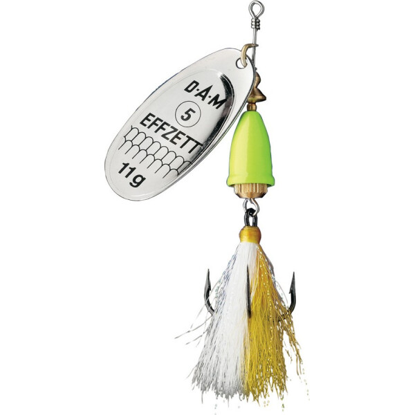 

Блесна-вертушка DAM Effzett Executor с бородкой 3гр (silver lemon) (5129201)