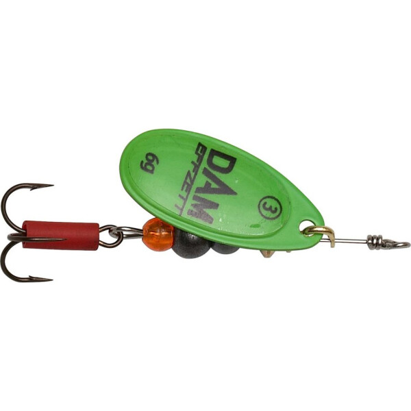 

Блесна-вертушка DAM Effzett Fluo 12гр green (60691)