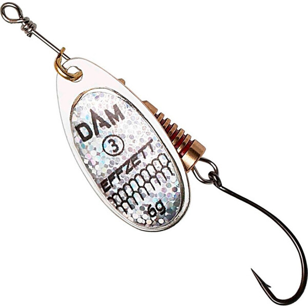

Блесна-вертушка DAM Effzett Natural With Single Hook 6гр (reflex silver) (60624)