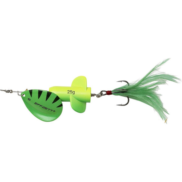 

Блесна-вертушка DAM Effzett Rattlin' Spinner 11см 18гр (Fluo yellow/green) (60210)