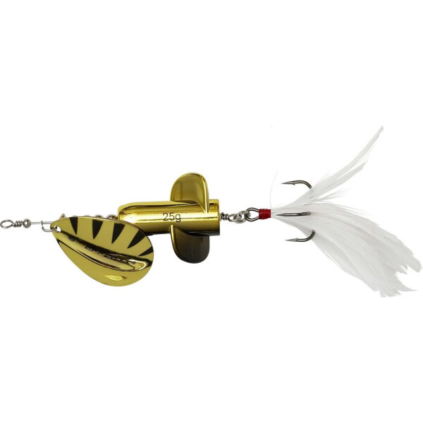 

Блесна-вертушка DAM Effzett Rattlin' Spinner 11см 18гр (Gold) (60214)