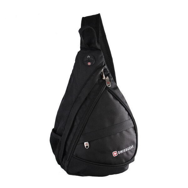 Акція на Сумка-рюкзак на одно плечо Swissgear Bag Wenger, свисгир.Слинг, sling. Черная від Allo UA