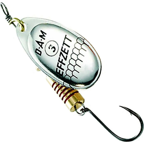 

Блесна-вертушка DAM Effzett Standart With Single Hook 4гр (silver) (5120402)