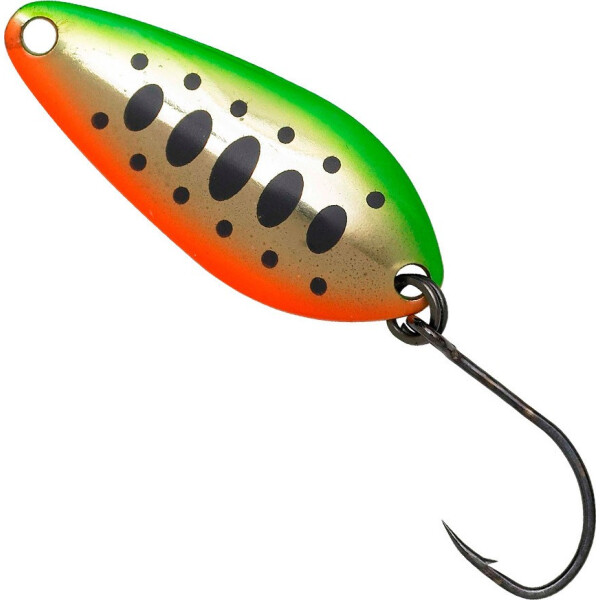 

Блесна-колебалка DAM Effzett Area-Pro Trout Spoon 2.5гр 3.15см (green/orange smolt) (60192)