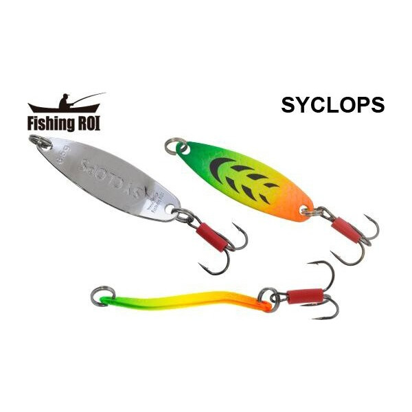 

Блесна Fishing Roi Syclops 14гр. 7.5см. цвет-014 (Firetiger) (SF0401-14-014)