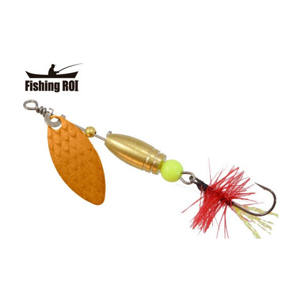 

Блесна-вертушка Fishing Roi Teeny Spoon 3,6гр. цвет-003 Fly Red (91-36-003-R)