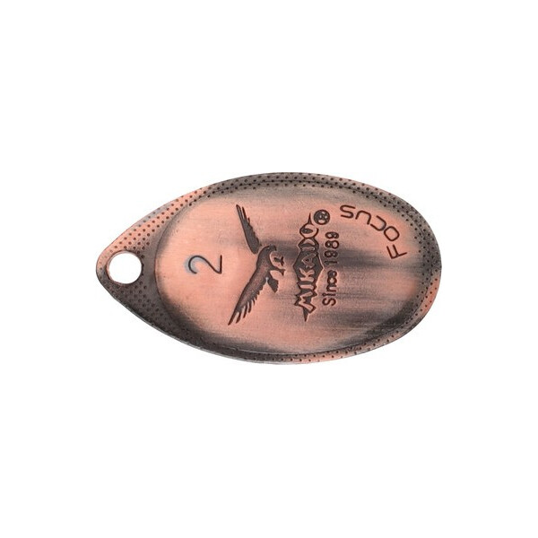 

Блесна-вертушка Mikado Focus № 4 9гр old copper (PMB-OFO-4-OM)