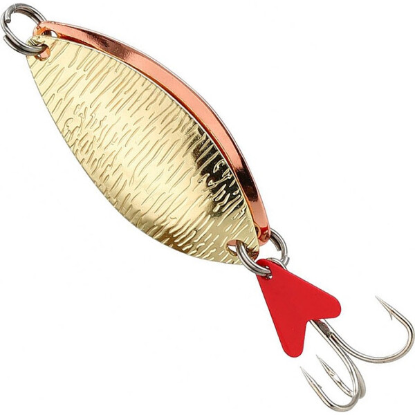 

Блесна-колебалка Mikado Roach Double № 4 30гр 7см gold/copper (PMB-WRHD-30-ZM)