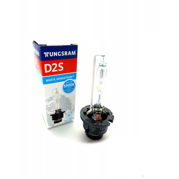 

Автолампа ксенон Tungsram D2S WHITE XENSTATION 20% 5500K 85V 35W P32d-2