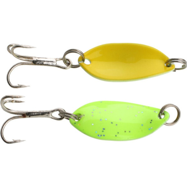 

Блесна-колебалка Mikado Trout Campione Mini 1.4гр 2.2см fluoro gfeen/yellow (PMB-WTC-FY)