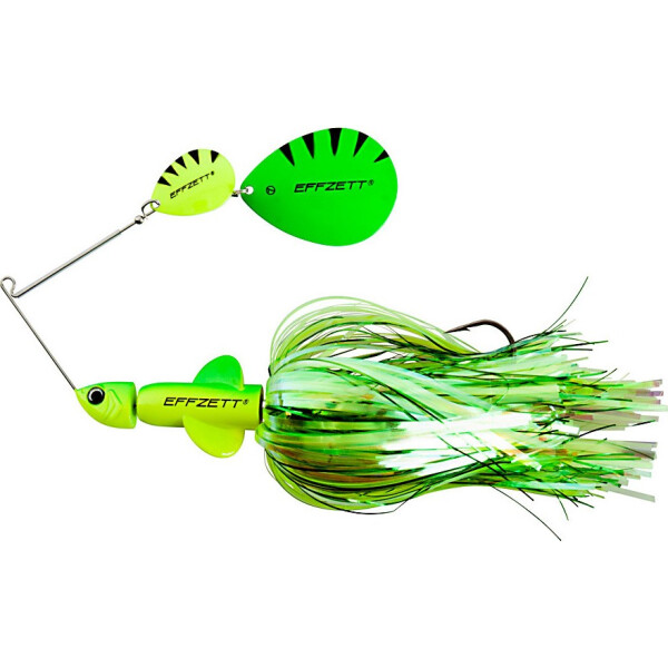 

Спиннербейт DAM Effzett Pike Rattlin' Spinnerbait 17см 43гр (Fluo Yellow Green) (56291)