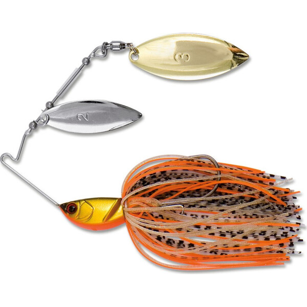 

Спиннербейт Nomura Double Spinnerbait 15гр цвет-717 (Orange-Gold) (NM69371714)