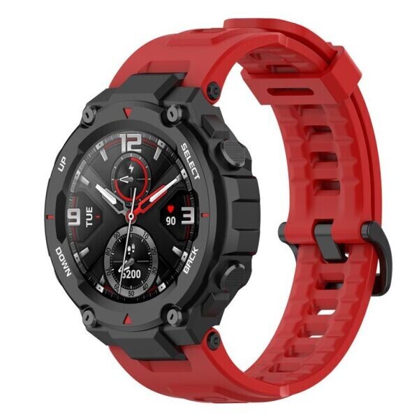 Ремешок UniCase Soft Silicone для Xiaomi Amazfit T-ReX A1918 - Red