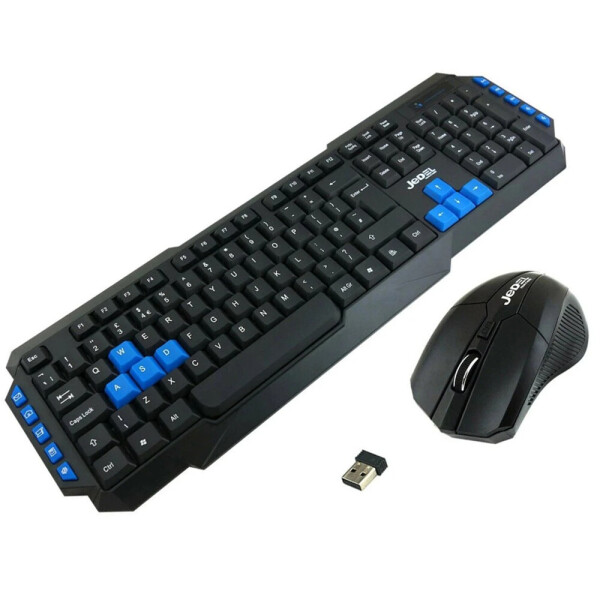 

Мультимедийная беспроводная клавиатура с мышкой Jedel WS 880 игровой набор с дополнительными кнопками