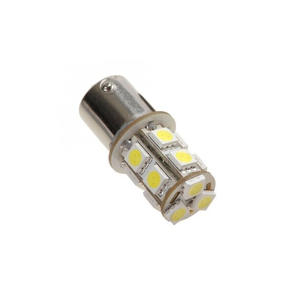 

Светодиодная лампа AllLight T25/5 13 диодов 5050 1157 BA15S 12V двухэтажная