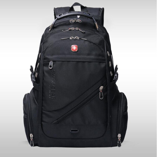 

Вместительный рюкзак SwissGear Wenger, свисгир. Черный. + Дождевик. 35L / s8810-3 black